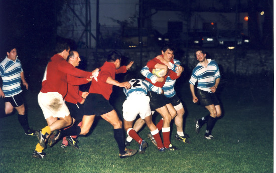 1996 Festa Rugby Olds contro giovani DallArche DAgostini e Paolo DallAgnol